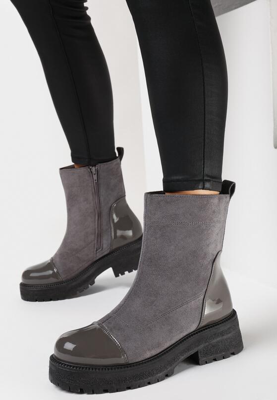 Botine Gri 2