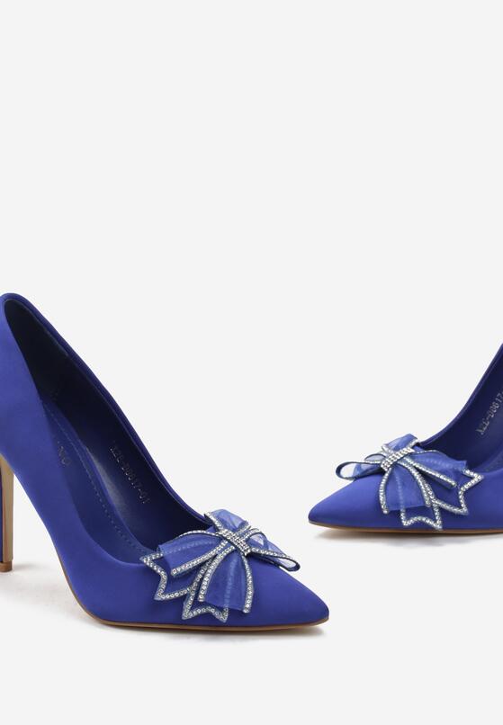 Pantofi stiletto Albaștri 5