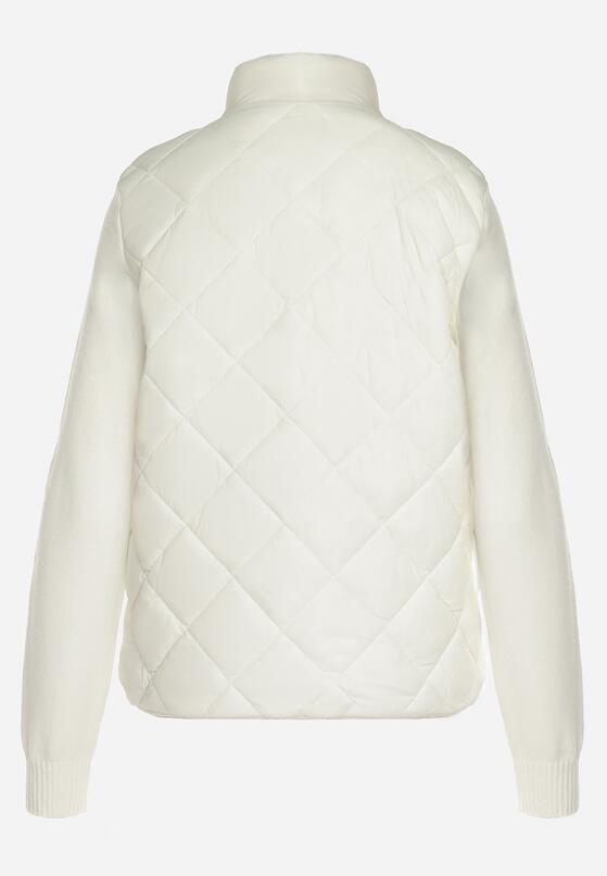 Biała Kurtka z Pikowaniem Selini 7