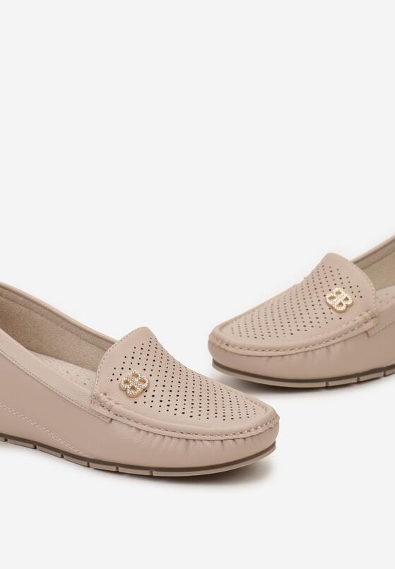 Mocasini Bej 5