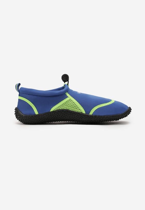 Pantofi sport Albastru cu verde 3