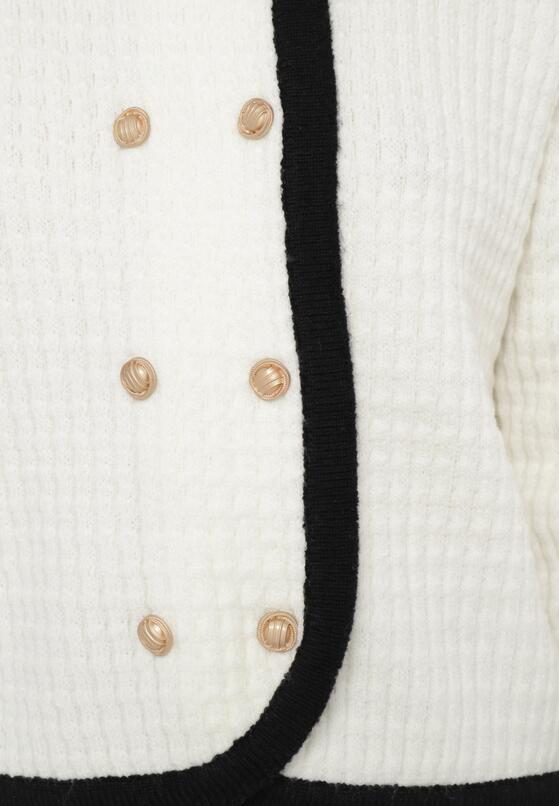 Cardigan Alb 5