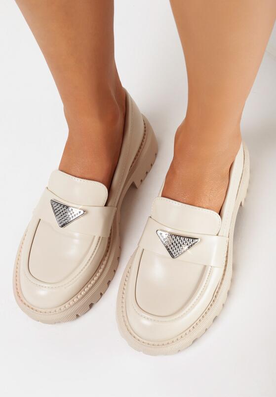 Mocasini Bej 2