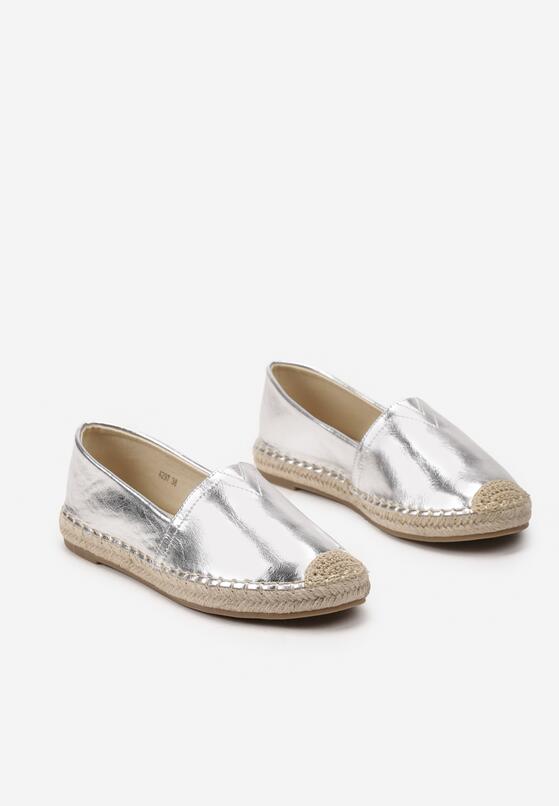 Espadrile Argintii 4