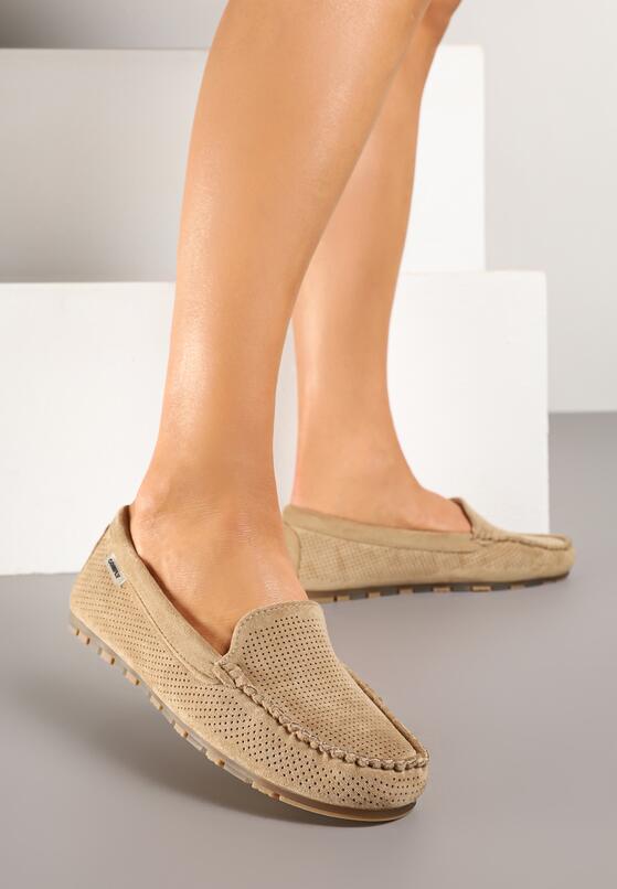 Mocasini Bej 2