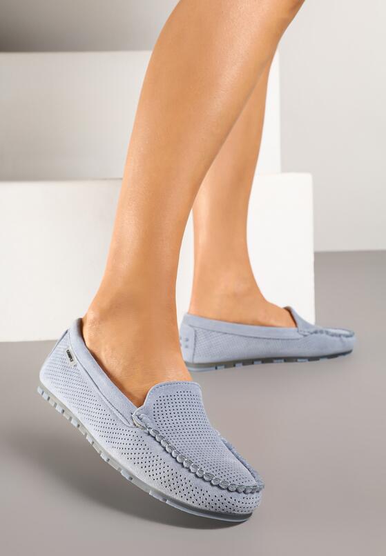 Mocasini Albastru deschis 2