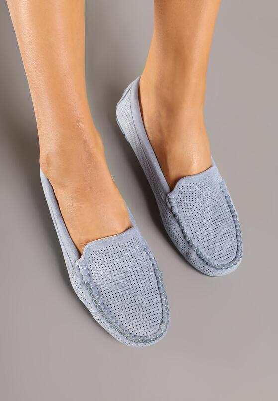 Mocasini Albastru deschis 3