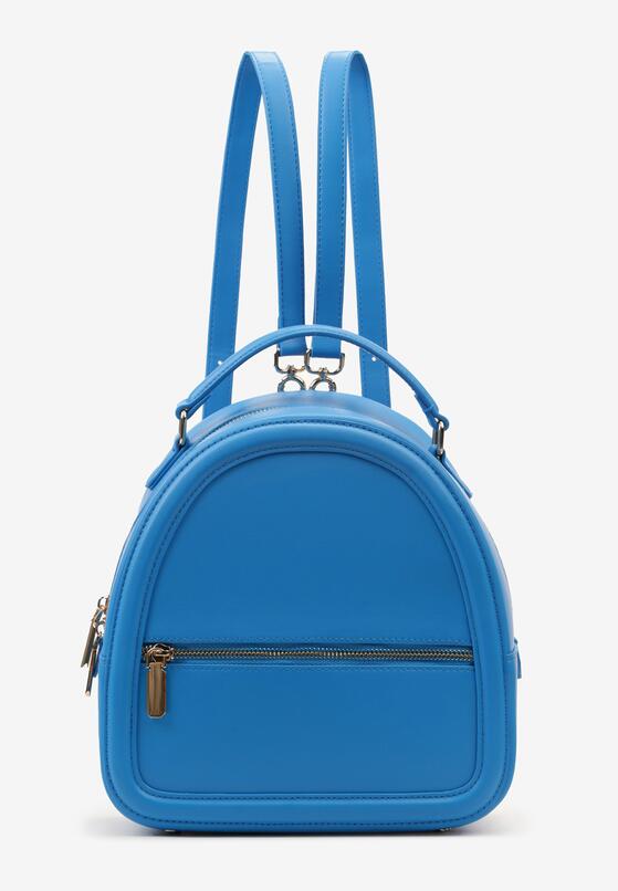 Niebieski Miejski Plecak z Suwakiem i Rączką na Szelkach z Regulacją Nenalia 3