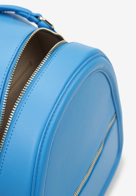 Niebieski Miejski Plecak z Suwakiem i Rączką na Szelkach z Regulacją Nenalia 5