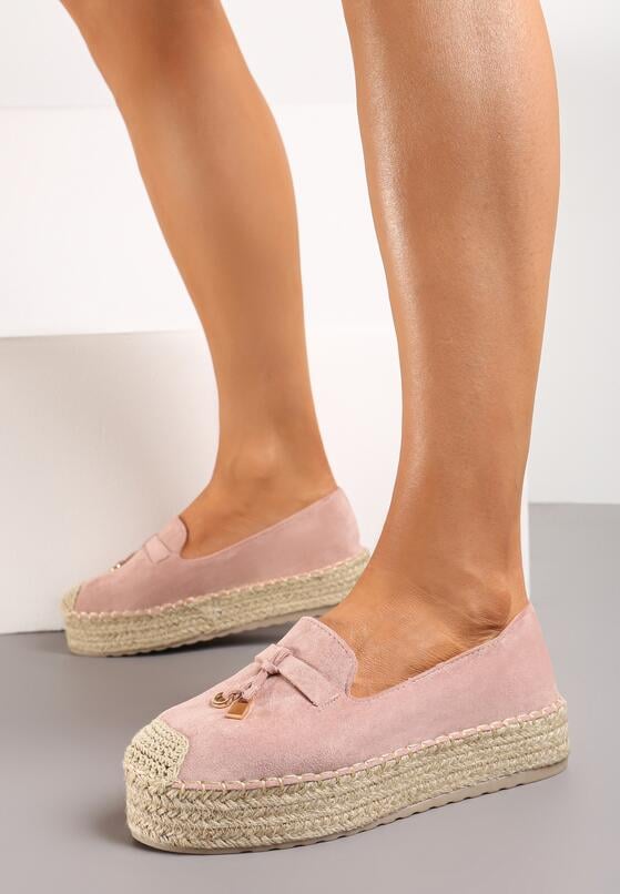 Rózsaszín Espadrilles 1