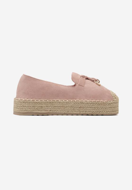 Rózsaszín Espadrilles 4