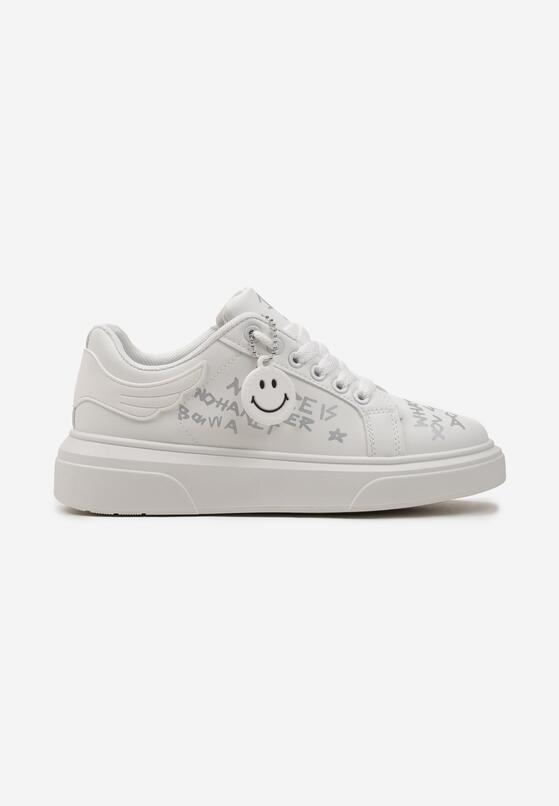 Sneakers Alb cu argintiu 4