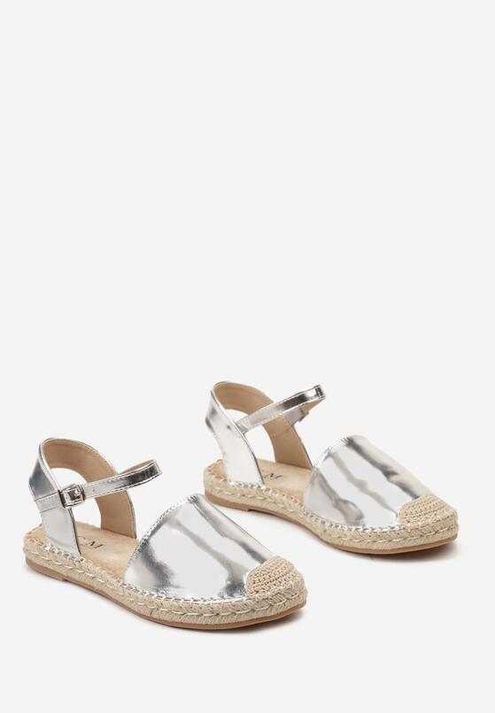Espadrile Argintii 5