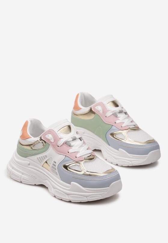 Sneakers Alb cu albastru 5