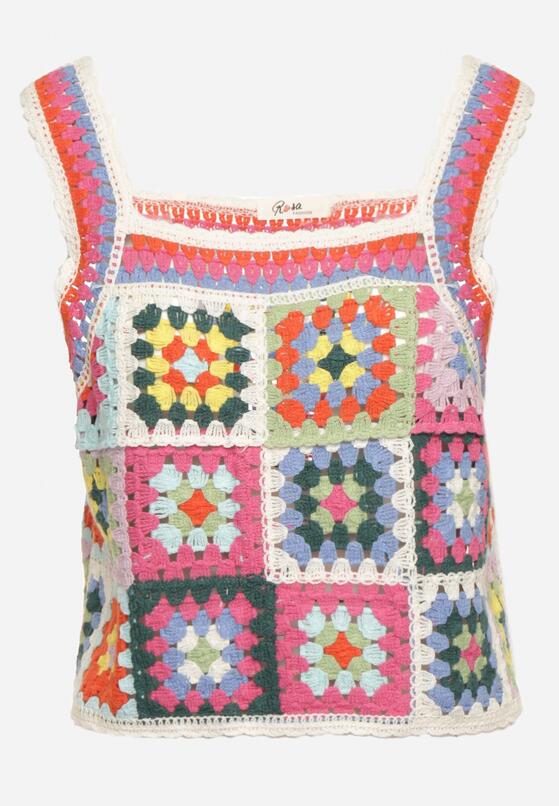 Rózsaszín ujjatlan poló 6