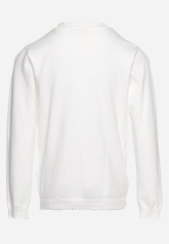 Cardigan Alb 2
