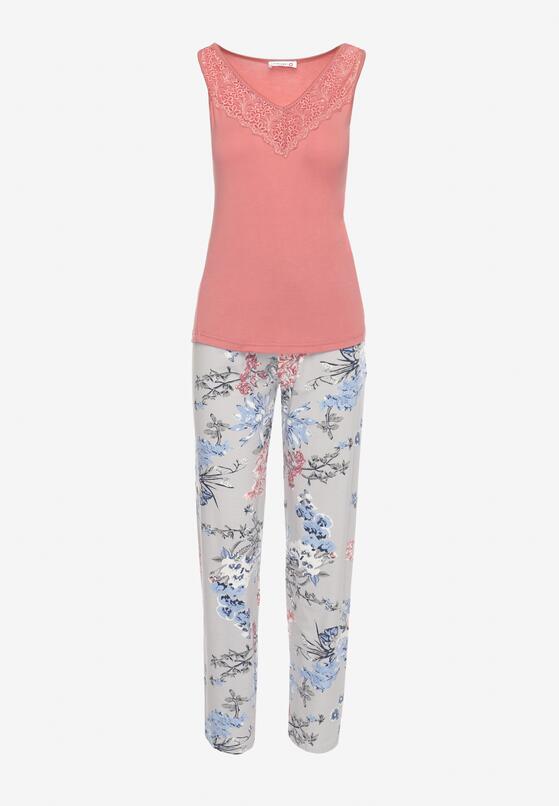 Compleu pijama Roz închis 5