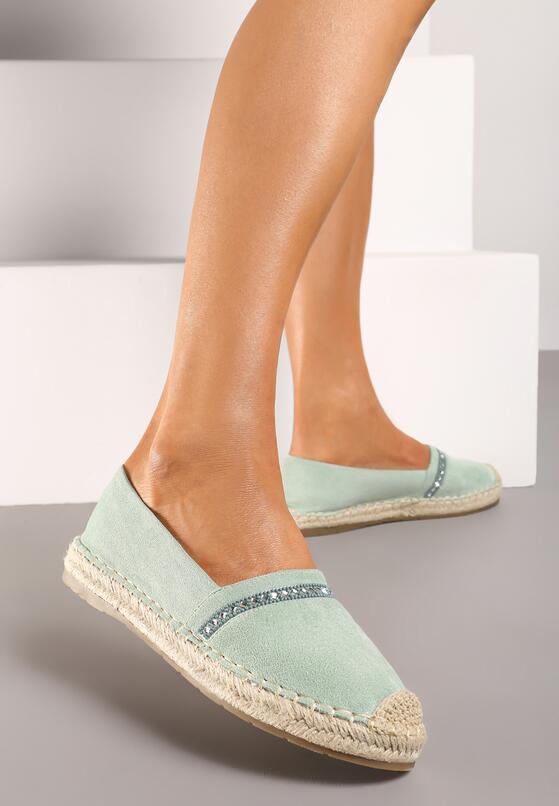 Espadrile Verde deschis 2