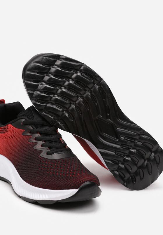 Pantofi sport Negru cu roșu 6
