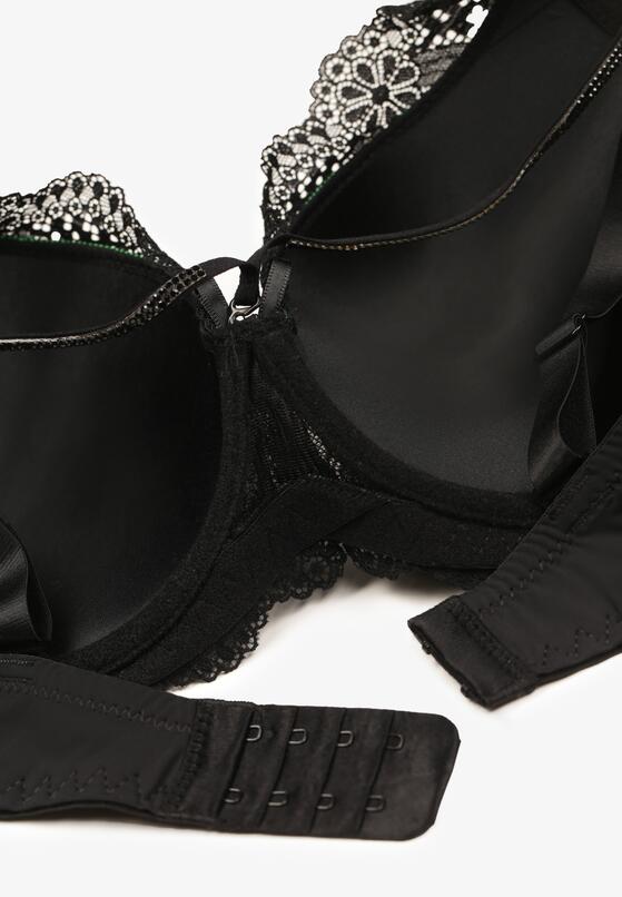 Sutien Negru cu verde 6