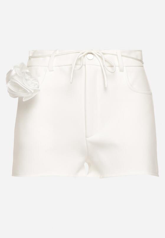 Pantaloni scurți Albi 6