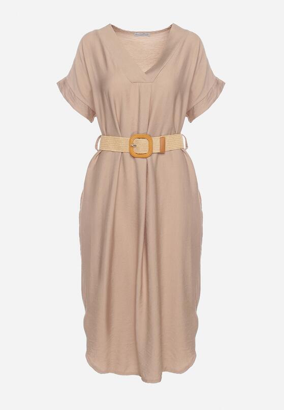 Rochie Bej închis 6