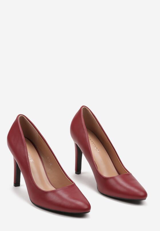 Pantofi stiletto Bordo 5