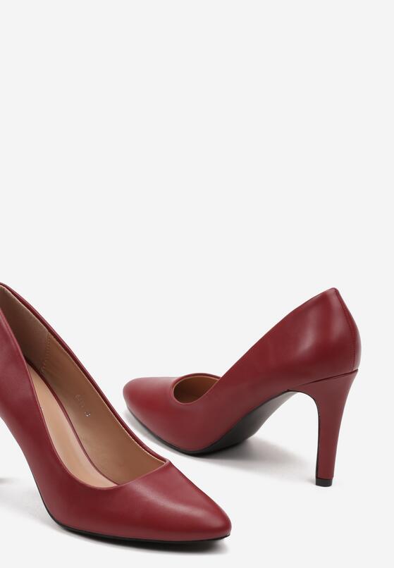 Pantofi stiletto Bordo 6