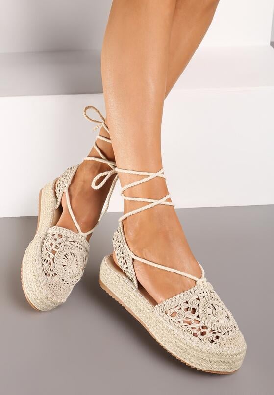 Bézs Espadrilles 2