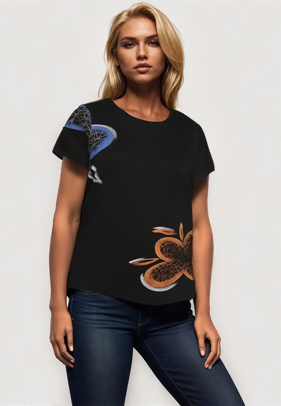 T-shirt Negru 1