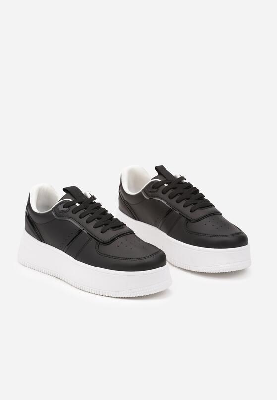 Sneakers Negru cu alb 5