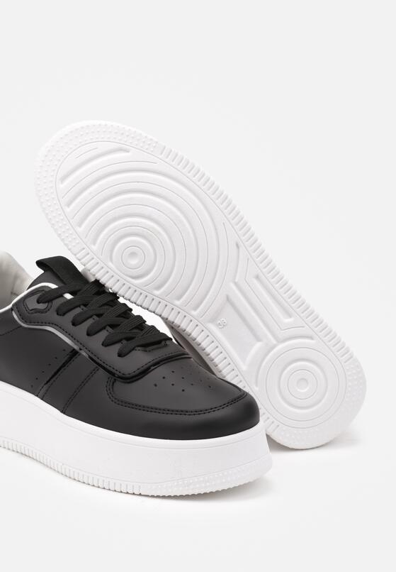 Sneakers Negru cu alb 6