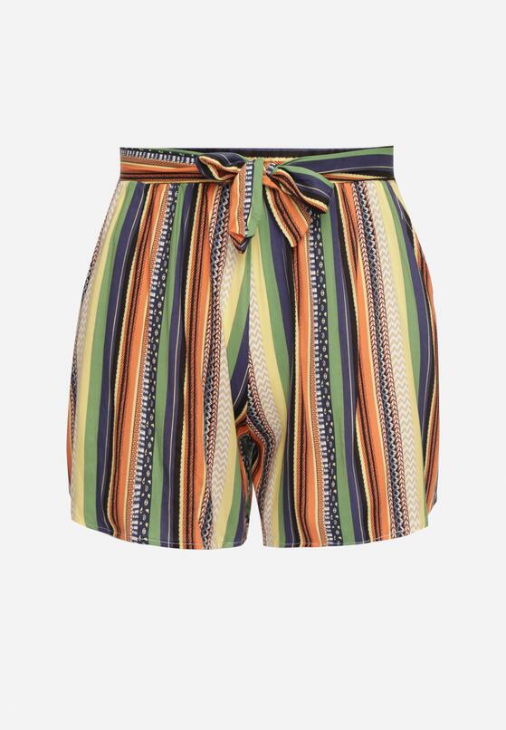 Pantaloni scurți Albastru cu verde 6