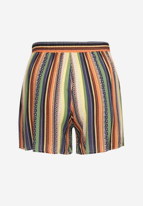 Pantaloni scurți Albastru cu verde 7
