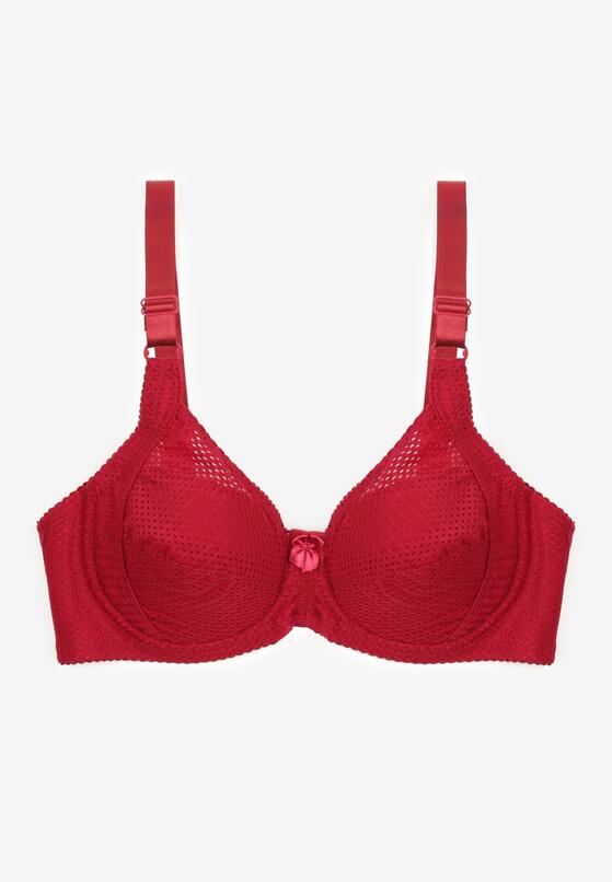 Bordowy Biustonosz Typu Full Cup Vikola 5