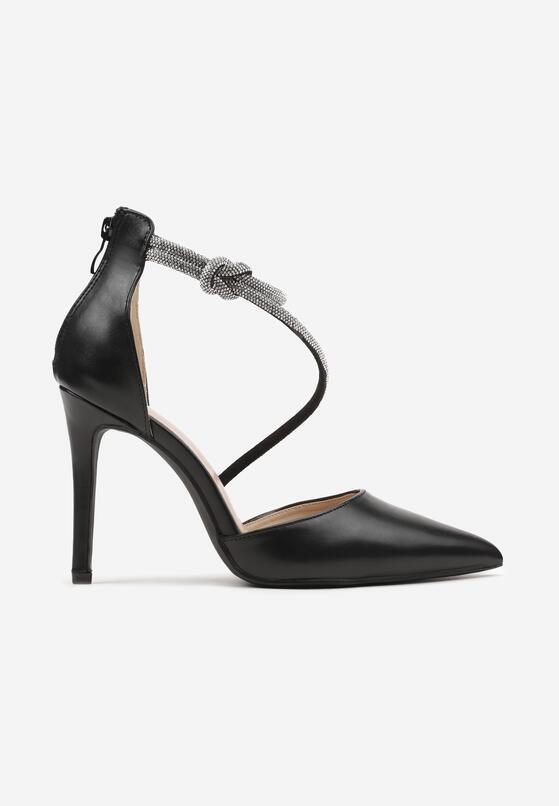 Pantofi stiletto Negre 4