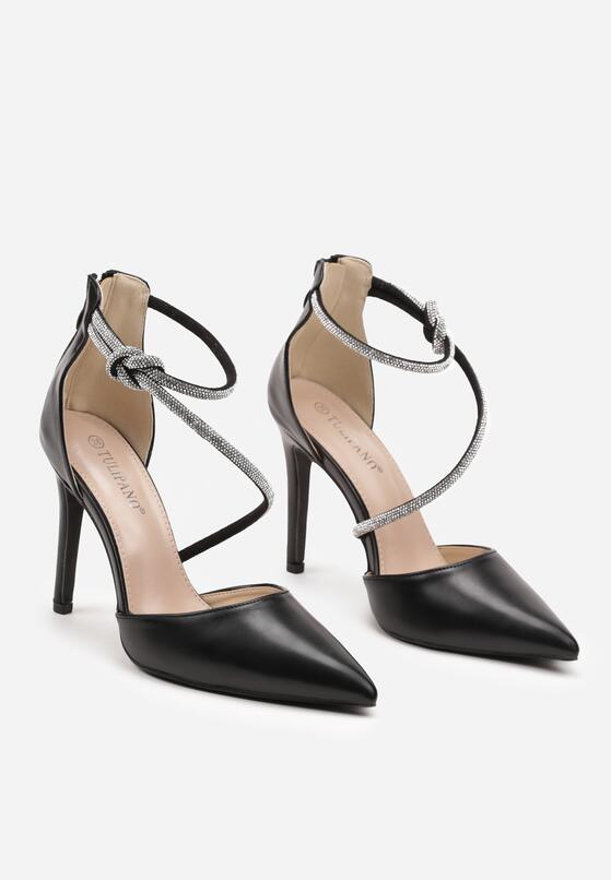 Pantofi stiletto Negre 5