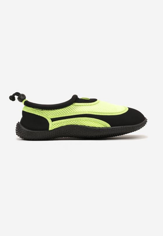 Czarno-Zielone Płaskie Buty Sportowe do Wody Renelsea 1