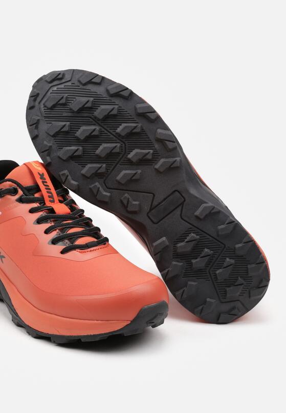 Pomarańczowe Płaskie Buty Sportowe Sneakersy z Antypoślizgową Podeszwą Kladea 3
