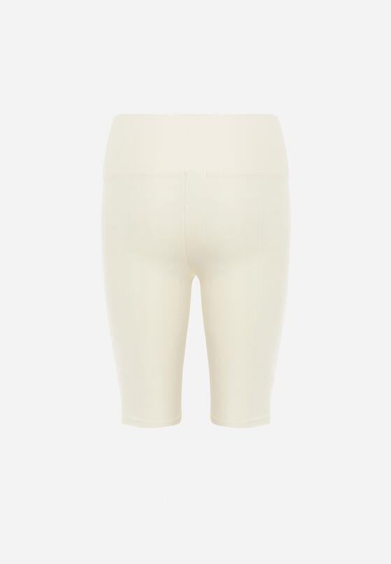 Pantaloni scurți Galben deschis 7
