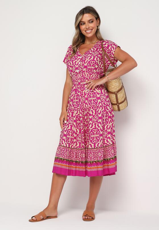 Rochie Fucsia 2