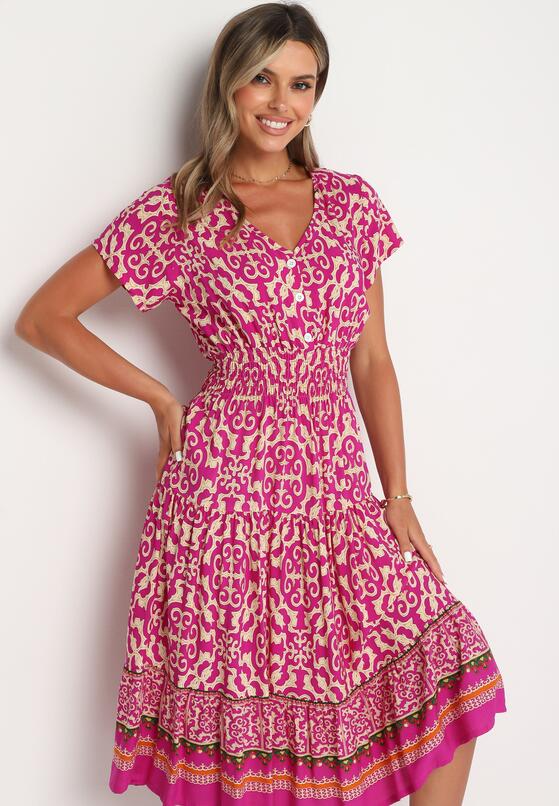 Rochie Fucsia 4