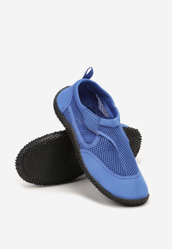 Niebieskie Płaskie Buty Sportowe do Wody Rivassi 5