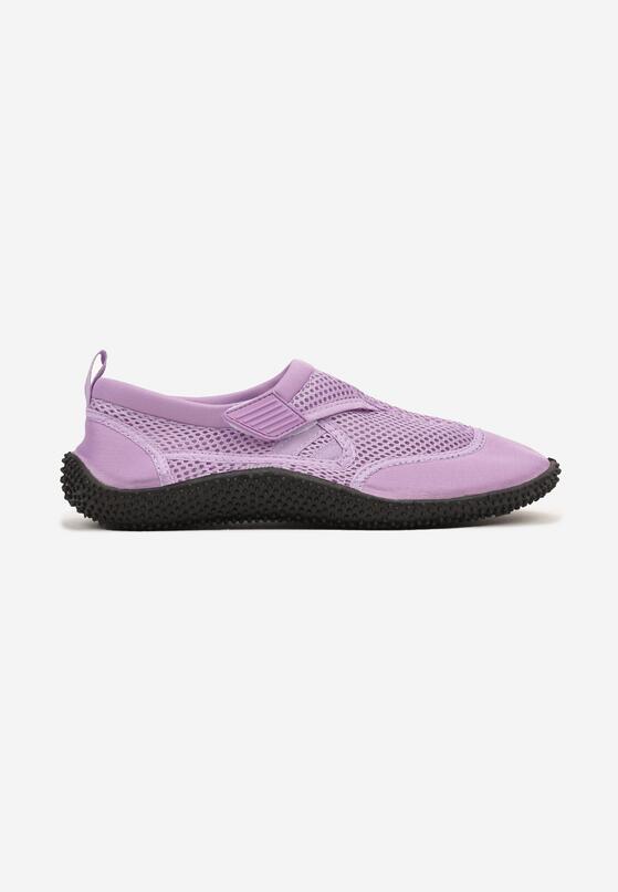 Fioletowe Płaskie Buty Sportowe do Wody Rivassi 4