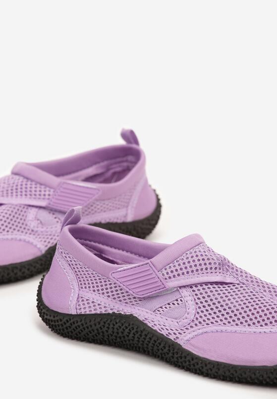 Fioletowe Płaskie Buty Sportowe do Wody Rivassi 6