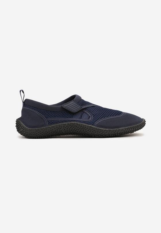 Granatowe Płaskie Buty Sportowe Sneakersy do Wody Rivassi 4