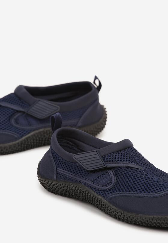 Granatowe Płaskie Buty Sportowe Sneakersy do Wody Rivassi 6