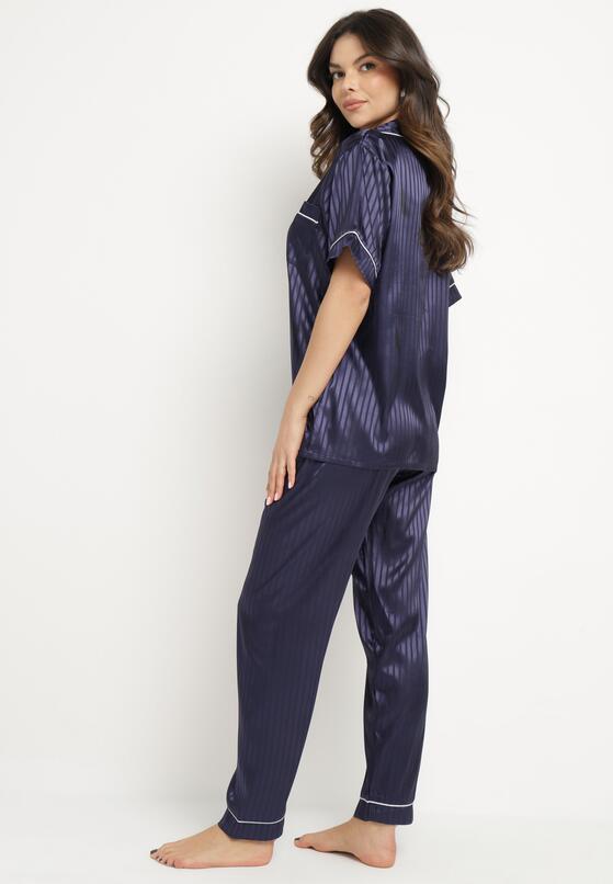 Compleu pijama Bleumarin 3