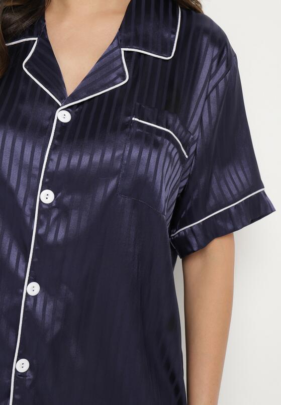 Compleu pijama Bleumarin 4