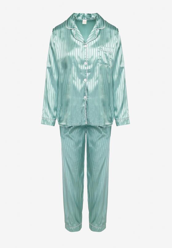 Compleu pijama Verde mentă 5